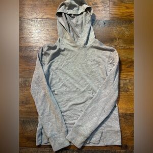Eddie Bauer Kids Small 7/8 Gray Hooded Pullover
